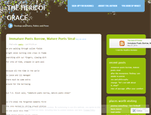 Tablet Screenshot of herbofgrace.wordpress.com