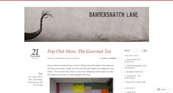 Desktop Screenshot of bandersnatchlane.wordpress.com