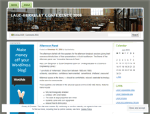 Tablet Screenshot of laucberkeley.wordpress.com