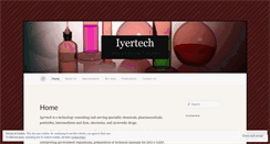 Desktop Screenshot of iyertech.wordpress.com