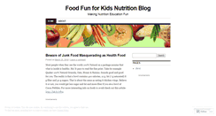 Desktop Screenshot of foodfun4.wordpress.com