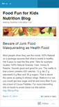 Mobile Screenshot of foodfun4.wordpress.com