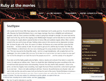 Tablet Screenshot of offtothecinema.wordpress.com