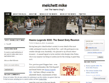 Tablet Screenshot of melchettmike.wordpress.com