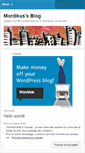 Mobile Screenshot of mordikus.wordpress.com