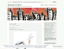 Tablet Screenshot of mordikus.wordpress.com