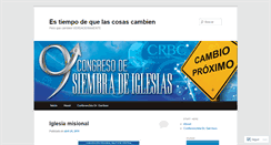 Desktop Screenshot of congresodesiembradeiglesias.wordpress.com