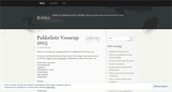 Desktop Screenshot of mediebobler.wordpress.com