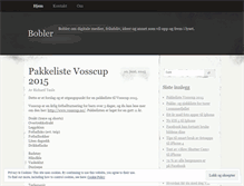 Tablet Screenshot of mediebobler.wordpress.com
