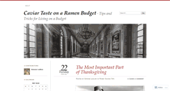 Desktop Screenshot of caviartaste.wordpress.com