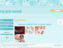 Tablet Screenshot of myjackrussell.wordpress.com