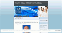 Desktop Screenshot of facultadsaludusc.wordpress.com