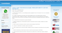 Desktop Screenshot of contabilidadeunisuam.wordpress.com