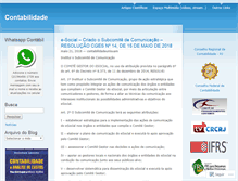 Tablet Screenshot of contabilidadeunisuam.wordpress.com