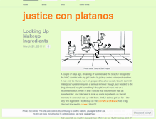 Tablet Screenshot of justiceconplatanos.wordpress.com