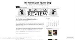 Desktop Screenshot of helmetcamreview.wordpress.com
