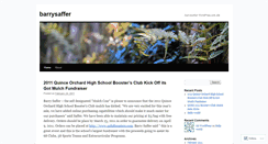 Desktop Screenshot of barrysaffer.wordpress.com