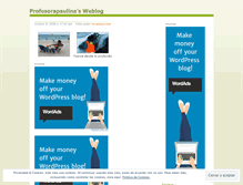 Tablet Screenshot of profesorapaulina.wordpress.com