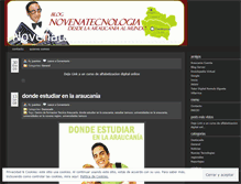 Tablet Screenshot of novenatecnologia.wordpress.com