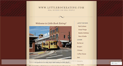 Desktop Screenshot of littlerockeating.wordpress.com