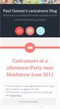 Mobile Screenshot of paulgurney.wordpress.com