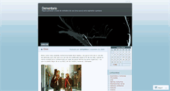 Desktop Screenshot of dementario.wordpress.com