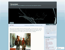 Tablet Screenshot of dementario.wordpress.com