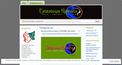 Desktop Screenshot of ehumana.wordpress.com