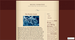 Desktop Screenshot of beingdorothy.wordpress.com