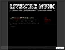 Tablet Screenshot of livewiremusic.wordpress.com