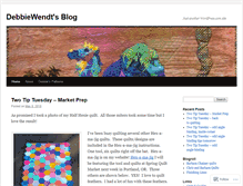Tablet Screenshot of debbiewendt.wordpress.com