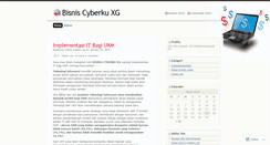 Desktop Screenshot of bisniscyberkuxg.wordpress.com