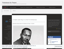 Tablet Screenshot of pakistanisforpeace.wordpress.com