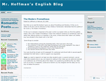 Tablet Screenshot of hhsenglish11.wordpress.com