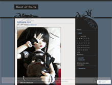 Tablet Screenshot of dustofdolls.wordpress.com