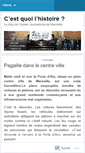 Mobile Screenshot of cestquoilhistoire.wordpress.com