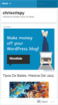 Mobile Screenshot of chriscrispy.wordpress.com