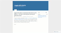 Desktop Screenshot of angelamitabaciu.wordpress.com