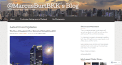 Desktop Screenshot of bangkokburt.wordpress.com