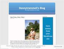Tablet Screenshot of donnytrammell.wordpress.com