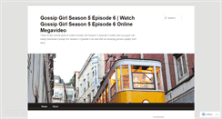 Desktop Screenshot of gossipgirlseason5episode6.wordpress.com