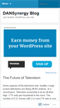 Mobile Screenshot of dansynergy.wordpress.com