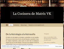 Tablet Screenshot of lacocineradematrixvk.wordpress.com