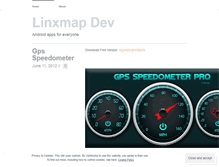 Tablet Screenshot of linxmap.wordpress.com