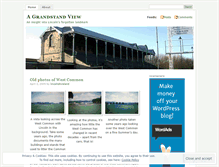 Tablet Screenshot of lincolnshireland.wordpress.com