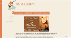 Desktop Screenshot of booksbysteph.wordpress.com