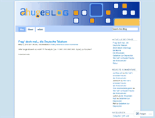 Tablet Screenshot of ahugeblog.wordpress.com