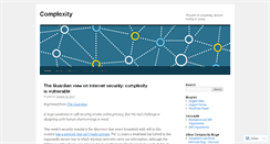 Desktop Screenshot of c0mplexity.wordpress.com