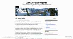 Desktop Screenshot of justaregularvaganza.wordpress.com