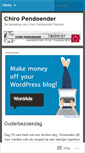 Mobile Screenshot of chiropendoender.wordpress.com
